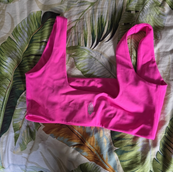 Free People Movement Women's Pink Sports Bra Size M Nwot - Picture 5 of 5